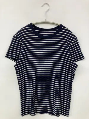 UNIQLO/ユニクロ/Tシャツ/カットソー/トップス/ネイビー/L