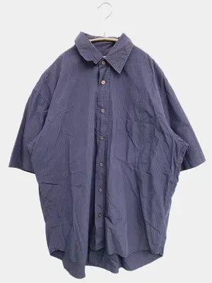 UNIQLO/ユニクロ/シャツ/ブラウス/トップス/ネイビー/L