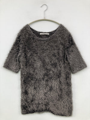 KBF/ケービーエフ/ニット/セーター/トップス/グレー/ONE