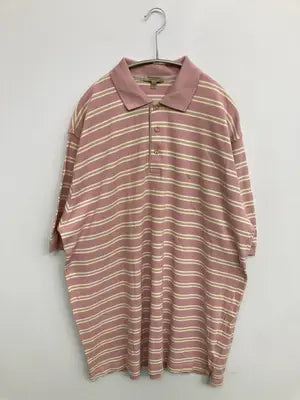 BURBERRY/バーバリー/ポロシャツ/トップス/ピンク/XL