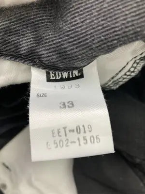 EDWIN/エドウィン/デニムパンツ/パンツ/ブラック/33
