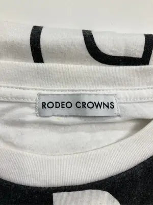 RODEO CROWNS/ロデオクラウンズ/Tシャツ/カットソー/トップス/ホワイト/L