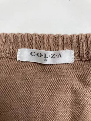 COLZA/コルザ/ベスト/トップス/ブラウン/S