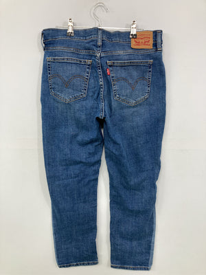 デニムパンツ/パンツ/ブルー/28