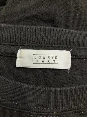 LOWRYS FARM/ローリーズファーム/Tシャツ/カットソー/トップス/ブラック/F
