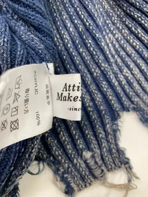 Attitude makes style!/アティチュードメイクススタイル/ニット/セーター/トップス/ブルー