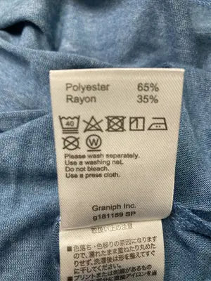 Design Tshirts Store graniph/デザインティーシャツストアーグラニフ/Tシャツ/カットソー/トップス/ブルー/F