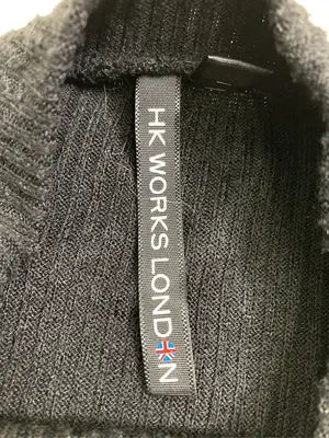 HK WORKS LONDON/エイチケーワークスロンドン/Tシャツ/カットソー/トップス/ブラック/M