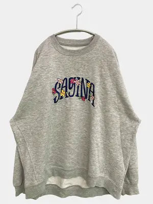 COURO/スウェット/トップス/グレー/XL