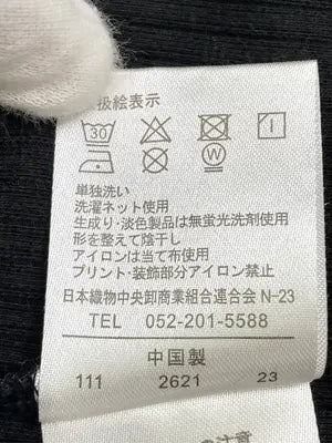 Chip Clip/チップクリップ/Tシャツ/カットソー/トップス/ブラック/M