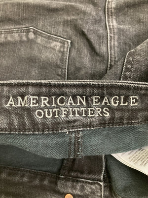 AMERICAN EAGLE/アメリカンイーグル/ショート/ミニスカート/スカート/ブラック/6 165/94A