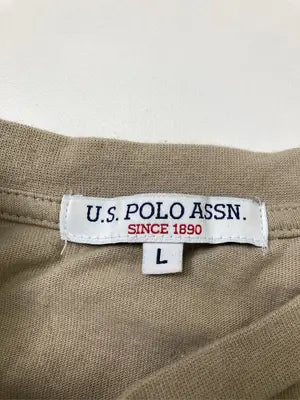 U.S. POLO ASSN./ユーエスポロアッスン/Tシャツ/カットソー/トップス/ベージュ/L