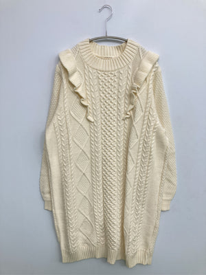 C・O・L・Z・A/コルザ/ニット/セーター/トップス/ホワイト/L