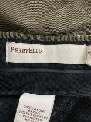 PERRY ELLIS/ペリーエリス/チノパンツ/パンツ/グリーン/34/32