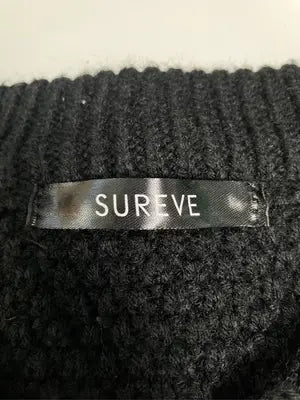 SUREVE/シュリーブ/ニット/セーター/トップス/ブラック/M
