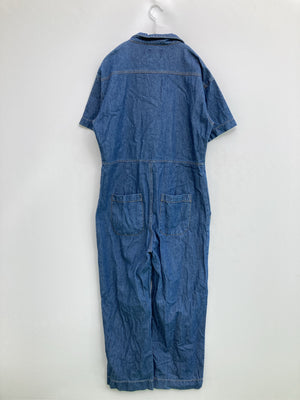 L.JCT/つなぎ/オールインワン/オールインワン・サロペット/ブルー/L
