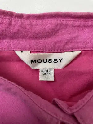MOUSSY/マウジー/シャツ/ブラウス/トップス/ピンク/F