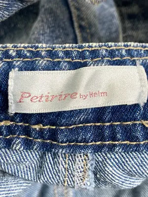 Petirire/サロペット/オーバーオール/オールインワン・サロペット/ブルー/SP