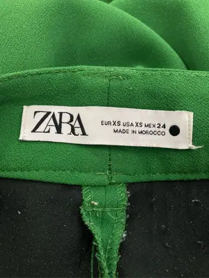 ZARA/ザラ/スラックス/パンツ/グリーン/EUR XS