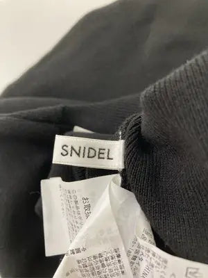 SNIDEL/スナイデル/ノースリーブ/トップス/ブラック/F