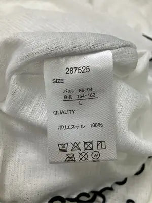 NOWNOW/ナウナウ/Tシャツ/カットソー/トップス/ホワイト/L