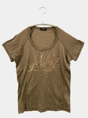 modify/Tシャツ/カットソー/トップス/カーキ/42