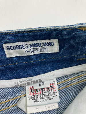 GUESS/ゲス/ショート/ミニスカート/スカート/ブルー/54