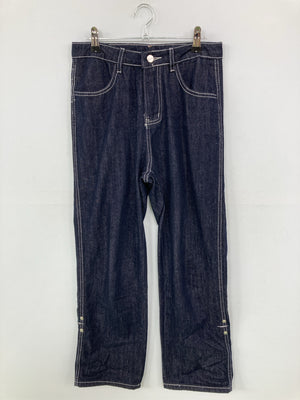 aimoha/アイモハ/デニムパンツ/パンツ/ネイビー/M