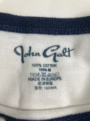 John Golt/Tシャツ/カットソー/トップス/ホワイト/160/84A
