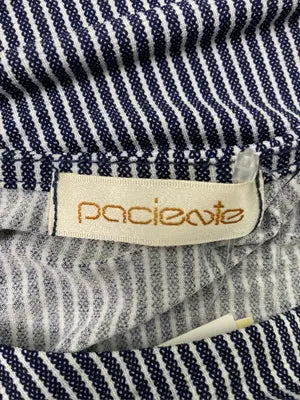 paciente/Tシャツ/カットソー/トップス/ネイビー/4L