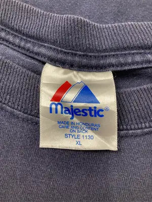 Majestic/マジェスティック/Tシャツ/カットソー/トップス/ネイビー/XL