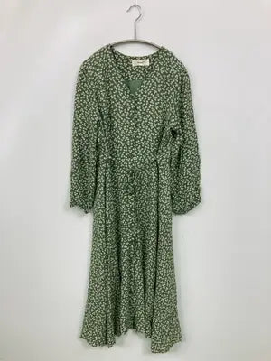 9unq/ワンピース/ワンピース/ドレス/グリーン