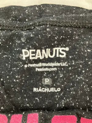 PEANUTS/ピーナッツ/Tシャツ/カットソー/トップス/ブラック/P