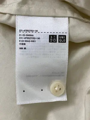 UNIQLO:C/ユニクロシー/シャツ/ブラウス/トップス/アイボリー/S