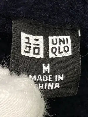 UNIQLO/ユニクロ/ニット/セーター/トップス/ネイビー/M