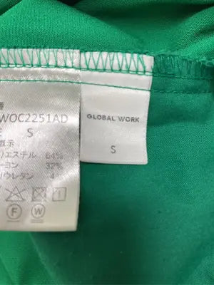 GLOBAL WORK/グローバルワーク/スラックス/パンツ/グリーン/S