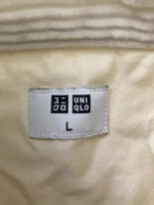 UNIQLO/ユニクロ/シャツ/ブラウス/トップス/アイボリー/L