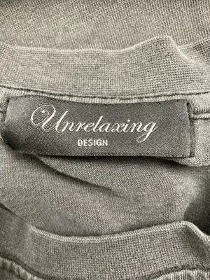 Unrelaxing/アンリラクシング/Tシャツ/カットソー/トップス/グレー/MEDIUM
