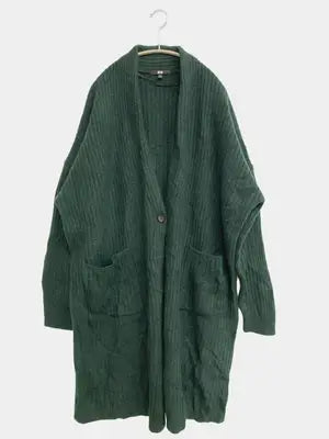 UNIQLO/ユニクロ/カーディガン/ボレロ/トップス/グリーン/XL