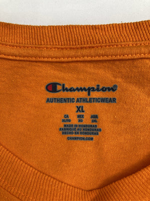 Champion/チャンピオン/Tシャツ/カットソー/トップス/オレンジ/XL（ASIA 2XL）
