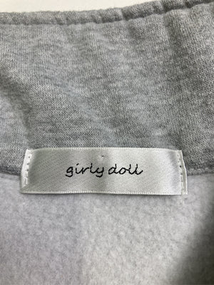 girly doll/ガーリードール/スウェット/トップス/グレー