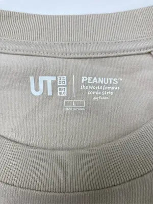 UNIQLO UT/ユニクロユーティー/Tシャツ/カットソー/トップス/ベージュ/L