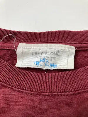 Left Alone/レフトアローン/Tシャツ/カットソー/トップス/レッド