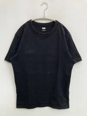 UNIQLO U/ユニクロユー/Tシャツ/カットソー/トップス/ブラック/S