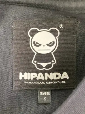 HIPANDA/Tシャツ/カットソー/トップス/ブラック/S