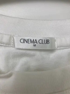 CINEMA CLUB/シネマクラブ/Tシャツ/カットソー/トップス/ホワイト/M