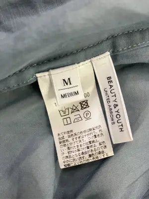 BEAUTY&YOUTH UNITED ARROWS/ビューティアンドユースユナイテッドアローズ/シャツ/ブラウス/トップス/ブルー/M