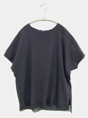 INDIVI/インディヴィ/Tシャツ/カットソー/トップス/ブラック/34