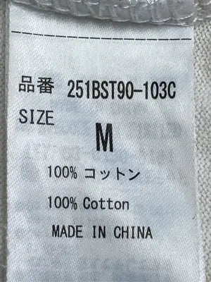 AZUL by MOUSSY/アズールバイマウジー/Tシャツ/カットソー/トップス/アイボリー/M