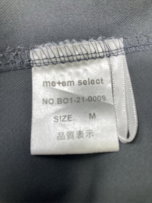 me+em select/ミームセレクト/スラックス/パンツ/グレー/M